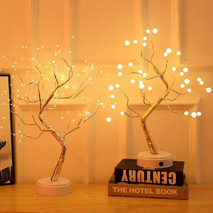 LED USB Fire Tree Light 