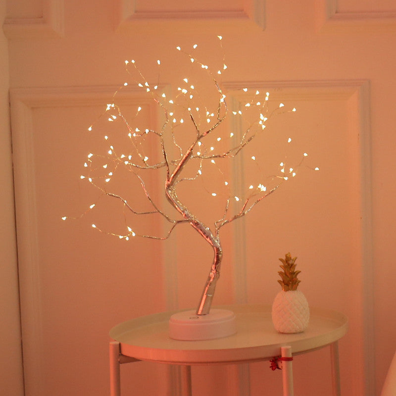 LED USB Fire Tree Light 