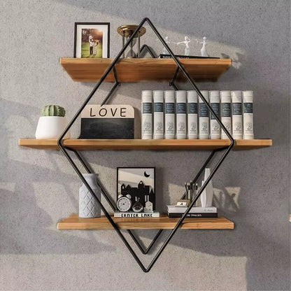 Wall Mounted Wooden Shelves 