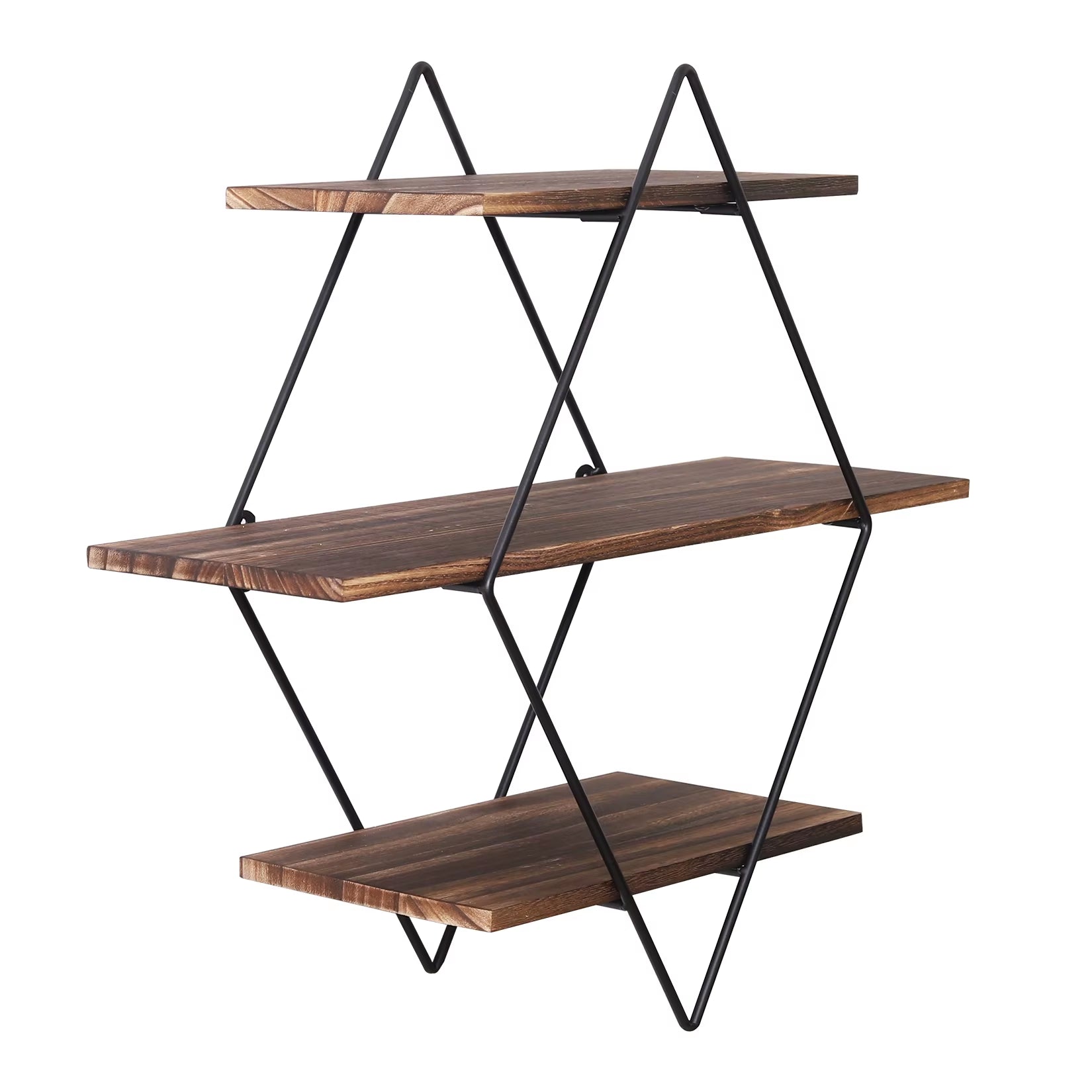 Wall Mounted Wooden Shelves 