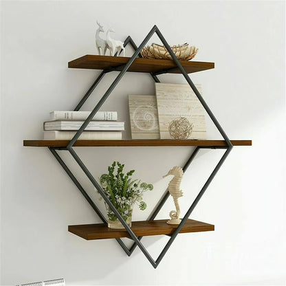 Wall Mounted Wooden Shelves 