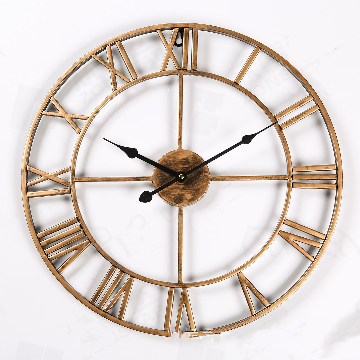 Vintage Ornament Wall Clock