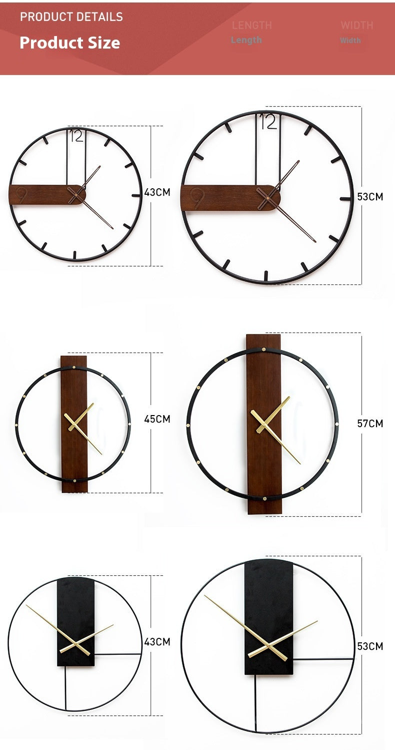 Nordic Style Wall Clock