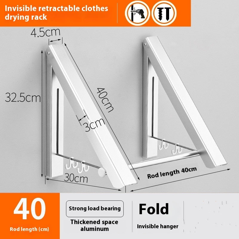 Folding Retractable Wall Hanger