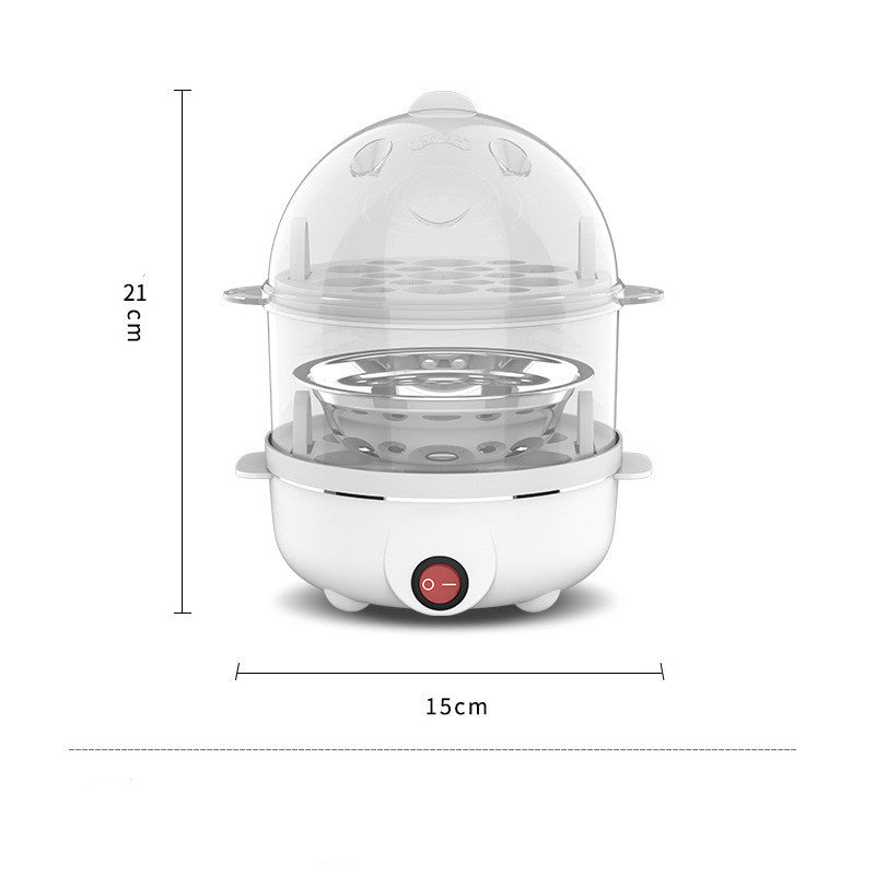 Multifunction Double Layers Egg Boiler