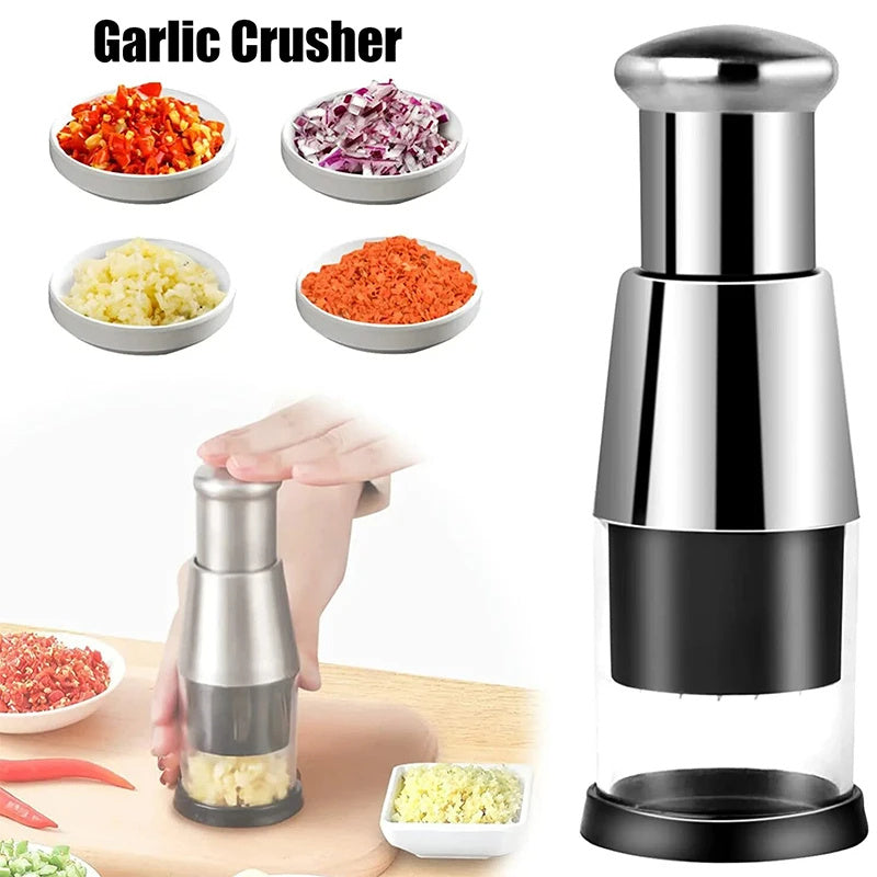 Vegetables Chopper Manual Garlic Press Machine