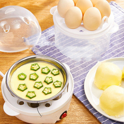 Multifunction Double Layers Egg Boiler