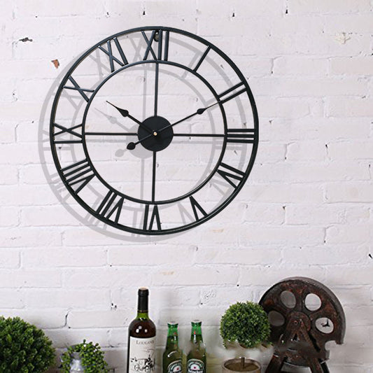 Vintage Ornament Wall Clock